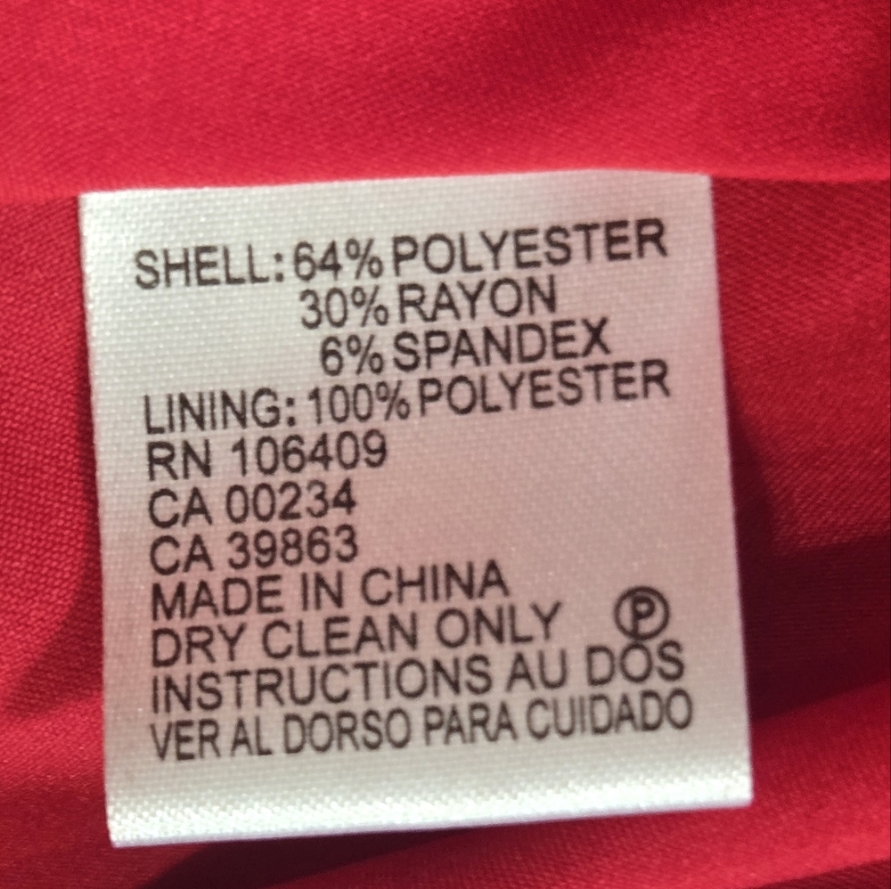 Tahari Red Sleeveless Fit & Flare Cocktail Formal Skater Dress, Size 14 - Picture 7 of 8